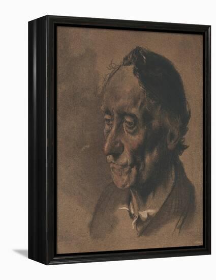 'A Study', c1900-Adolph Menzel-Framed Premier Image Canvas