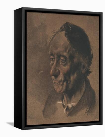 'A Study', c1900-Adolph Menzel-Framed Premier Image Canvas