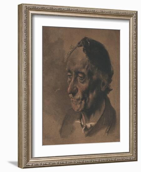 'A Study', c1900-Adolph Menzel-Framed Giclee Print