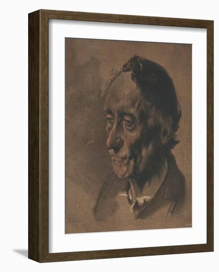 'A Study', c1900-Adolph Menzel-Framed Giclee Print