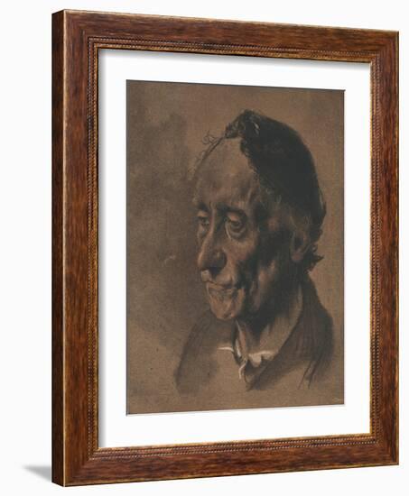 'A Study', c1900-Adolph Menzel-Framed Giclee Print