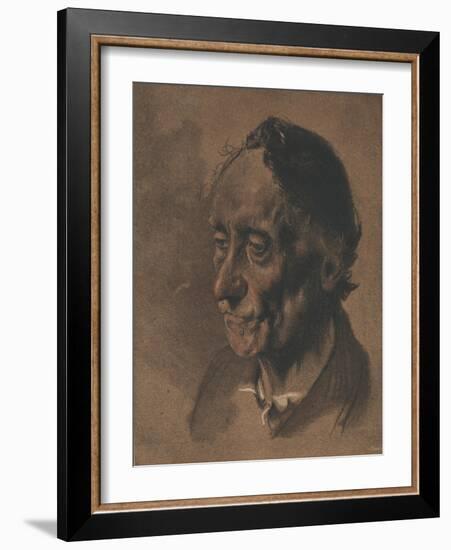 'A Study', c1900-Adolph Menzel-Framed Giclee Print