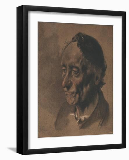 'A Study', c1900-Adolph Menzel-Framed Giclee Print