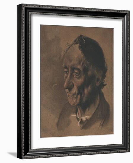 'A Study', c1900-Adolph Menzel-Framed Giclee Print