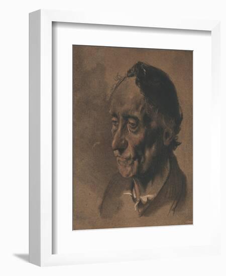 'A Study', c1900-Adolph Menzel-Framed Giclee Print