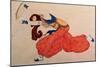 A Study for a Figure of a Dancer for Scheherazade-Leon Bakst-Mounted Giclee Print