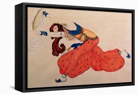 A Study for a Figure of a Dancer for Scheherazade-Leon Bakst-Framed Premier Image Canvas