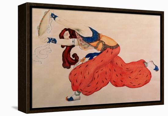 A Study for a Figure of a Dancer for Scheherazade-Leon Bakst-Framed Premier Image Canvas