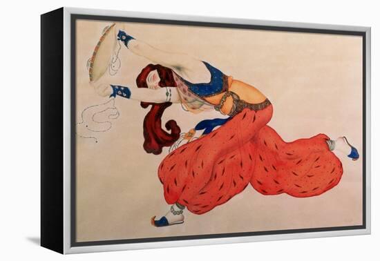 A Study for a Figure of a Dancer for Scheherazade-Leon Bakst-Framed Premier Image Canvas