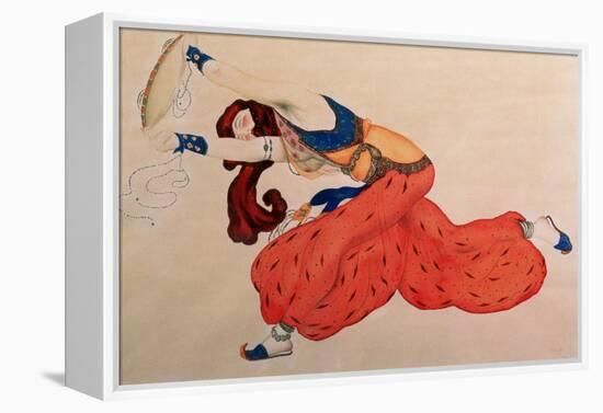A Study for a Figure of a Dancer for Scheherazade-Leon Bakst-Framed Premier Image Canvas