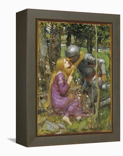 A Study for 'La Belle Dame Sans Merci', C.1893-John William Waterhouse-Framed Premier Image Canvas