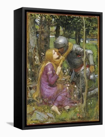 A Study for 'La Belle Dame Sans Merci', C.1893-John William Waterhouse-Framed Premier Image Canvas