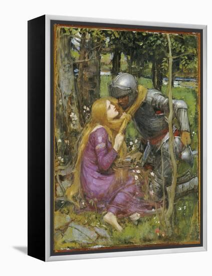 A Study for 'La Belle Dame Sans Merci', C.1893-John William Waterhouse-Framed Premier Image Canvas