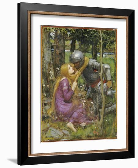 A Study for 'La Belle Dame Sans Merci', C.1893-John William Waterhouse-Framed Giclee Print