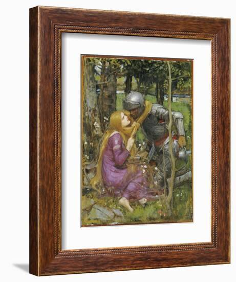 A Study for 'La Belle Dame Sans Merci', C.1893-John William Waterhouse-Framed Giclee Print