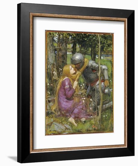 A Study for 'La Belle Dame Sans Merci', C.1893-John William Waterhouse-Framed Giclee Print