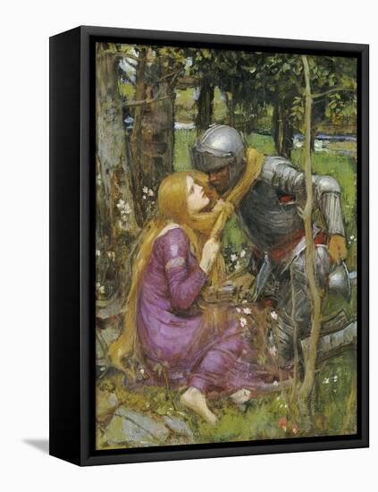 A Study for La Belle Dame Sans Merci-John William Waterhouse-Framed Premier Image Canvas