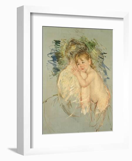 A Study for "Le Dos Nu"-Mary Cassatt-Framed Giclee Print