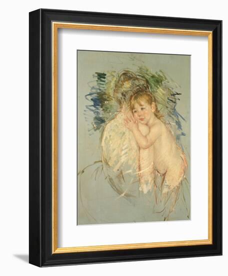 A Study for "Le Dos Nu"-Mary Cassatt-Framed Giclee Print