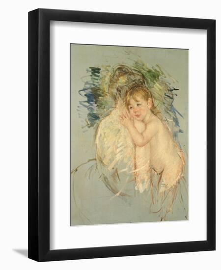 A Study for "Le Dos Nu"-Mary Cassatt-Framed Premium Giclee Print