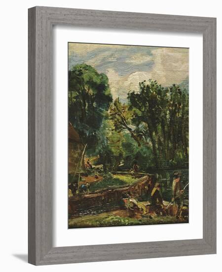 A Study for the Young Waltonians-John Constable-Framed Giclee Print