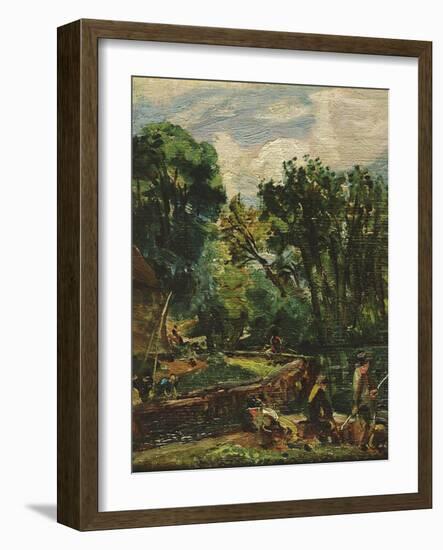 A Study for the Young Waltonians-John Constable-Framed Giclee Print