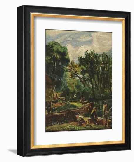 A Study for the Young Waltonians-John Constable-Framed Giclee Print