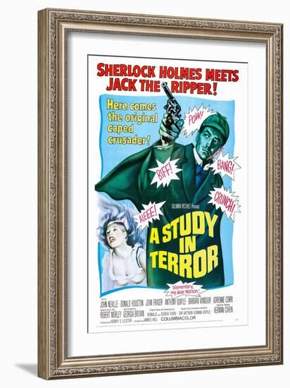 A Study in Terror-null-Framed Art Print