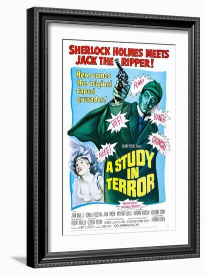 A Study in Terror-null-Framed Art Print