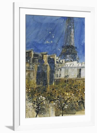 A Study of 7th Arrondissement, Paris-Susan Brown-Framed Giclee Print