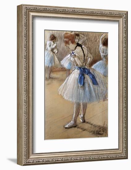 A Study of a Dancer-Edgar Degas-Framed Giclee Print