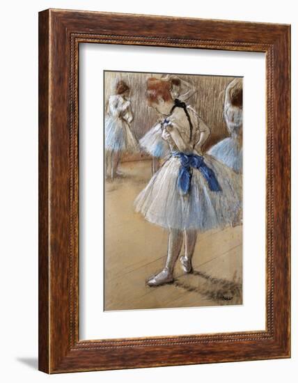 A Study of a Dancer-Edgar Degas-Framed Giclee Print