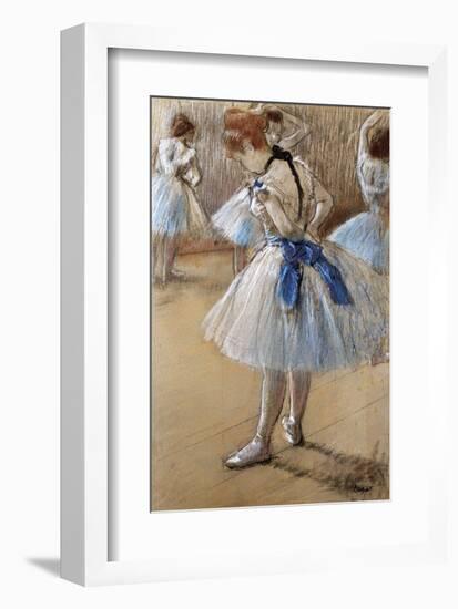 A Study of a Dancer-Edgar Degas-Framed Giclee Print