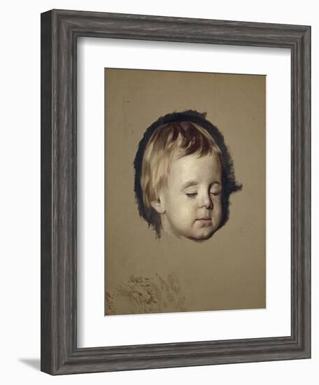 A Study of a Dead Child-Allan Ramsay-Framed Giclee Print