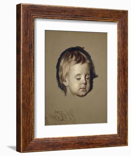 A Study of a Dead Child-Allan Ramsay-Framed Giclee Print