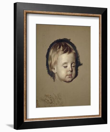 A Study of a Dead Child-Allan Ramsay-Framed Giclee Print