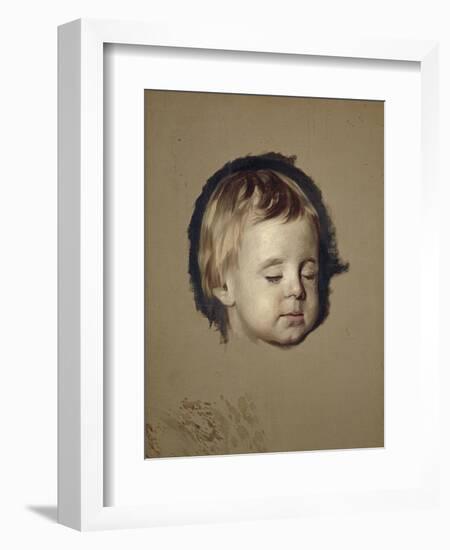 A Study of a Dead Child-Allan Ramsay-Framed Giclee Print