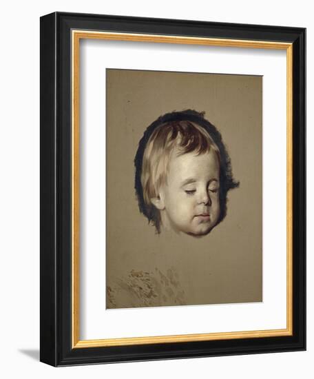 A Study of a Dead Child-Allan Ramsay-Framed Giclee Print