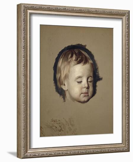 A Study of a Dead Child-Allan Ramsay-Framed Giclee Print