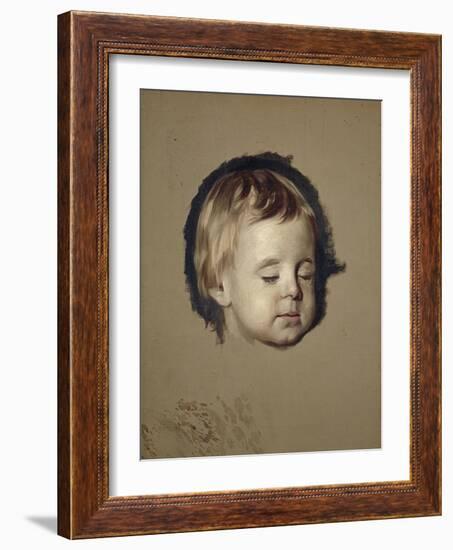 A Study of a Dead Child-Allan Ramsay-Framed Giclee Print