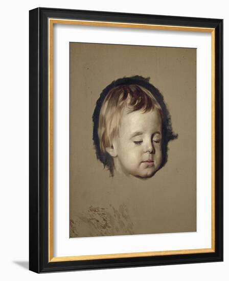 A Study of a Dead Child-Allan Ramsay-Framed Giclee Print