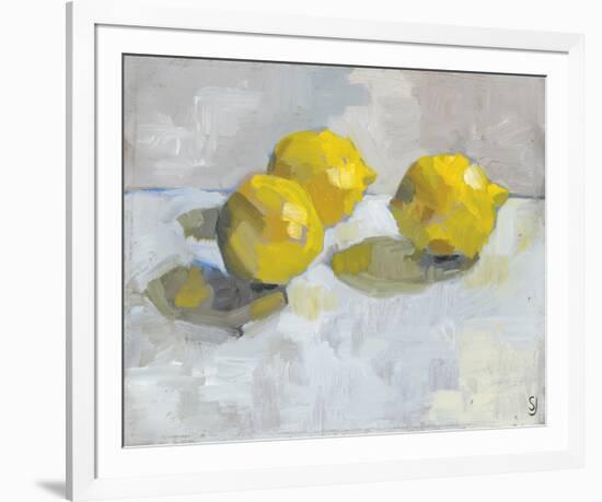 A Study of Lemons-Steven Johnson-Framed Giclee Print