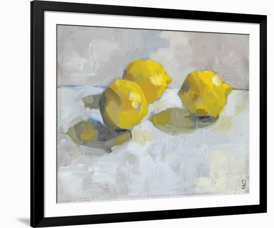 A Study of Lemons-Steven Johnson-Framed Giclee Print