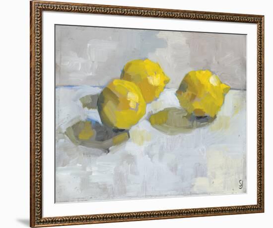 A Study of Lemons-Steven Johnson-Framed Giclee Print