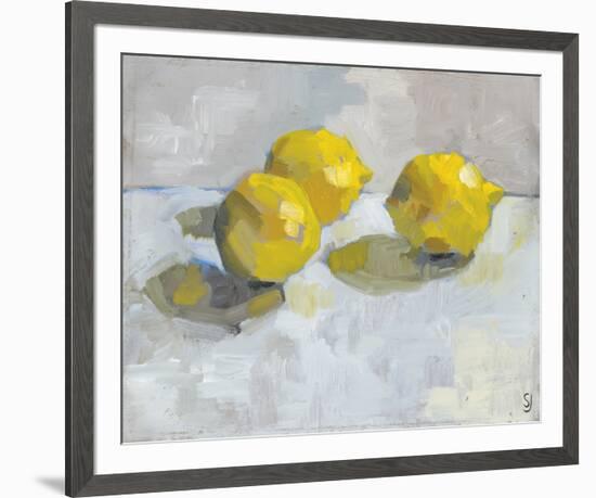 A Study of Lemons-Steven Johnson-Framed Giclee Print