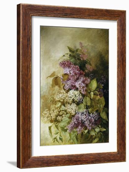 A Study of Lilac-Claude Massmann-Framed Giclee Print