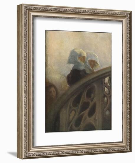 A Study of Nuns, c1896-Gaston La Touche-Framed Giclee Print