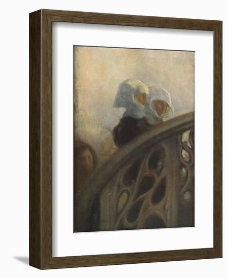 A Study of Nuns, c1896-Gaston La Touche-Framed Giclee Print