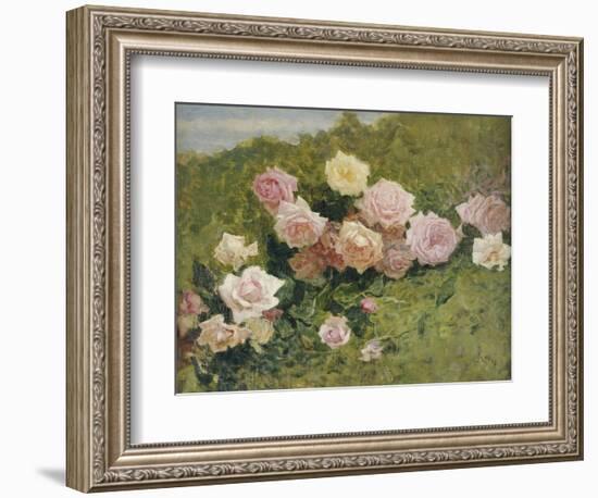 A Study of Roses-Luigi Rossi-Framed Giclee Print