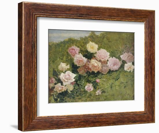 A Study of Roses-Luigi Rossi-Framed Giclee Print